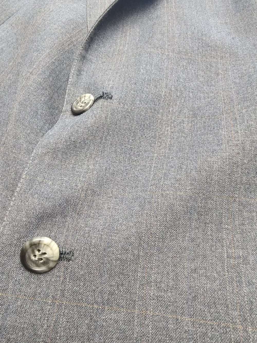 Cricketeer Blazer Suit Jacket Coat Gray Men's Size 42 Regular - Picture 2 of 6